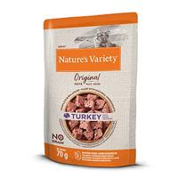 Nature's Variety Original No Grain - paté voor volwassen katten met kalkoen, 12 x 70 g