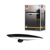 Paulmann 94340 LED solar wandlamp voor buiten Kiran IP44 bewegingsmelder incl. 1x3 watt licht op zonne-energie antraciet solar kunststof 3000 K