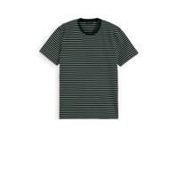 Scotch & Soda gestreept T-shirt zwart/wit