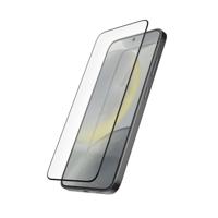 Hama Beschermglas voor mobiele telefoon D3O voor Samsung Galaxy S25 Edge (displaybescherming, onbreekbaar, anti-vingerafdruk, glas voor mobiele telefoon met montagehulp, volledige bescherming 10H