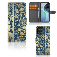 Motorola Moto G72 Hoesje Beige Flowers