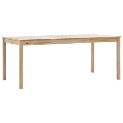 vidaXL Eettafel 180x90x73 cm grenenhout vidaXL Eettafel 180x90x73 cm grenenhout