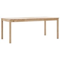 vidaXL Eettafel 180x90x73 cm grenenhout