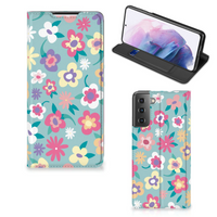 Samsung Galaxy S21 Plus Smart Cover Flower Power - thumbnail