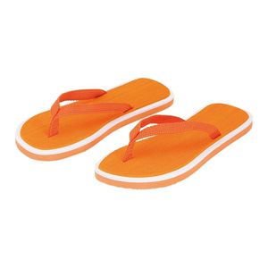 Strand teenslippers voor heren oranje