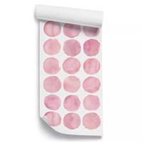 Muursticker - Polka Dot / Roze - thumbnail