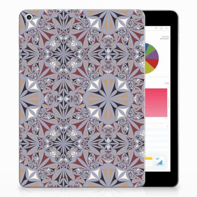 Apple iPad 9.7 2018 | 2017 Tablet Back Cover Flower Tiles Apple iPad 9.7 2018 | 2017 Tablet Back Cover Flower Tiles