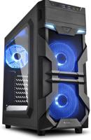 VG7-W - Midtowermodel - ATX - geen voeding - USB/Audio - blauw
