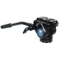 Sirui VA-5 Fluid video-emmer (met snelkoppelingsplaat 69 mm, platte basis, aluminium) zwart