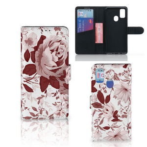 Hoesje Samsung Galaxy M21 | M30s Watercolor Flowers