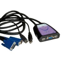 VALUE KVM Switch 'Star' 1u -2 PCs, USB - thumbnail