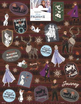 Haza Original stickervel Frozen 2 meisjes 20 x 16 cm papier 40 delig