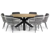 Lifestyle Western/Rockville 160 cm rond dining tuinset 7-delig