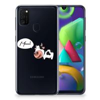 Samsung Galaxy M21 | M30s Telefoonhoesje met Naam Cow
