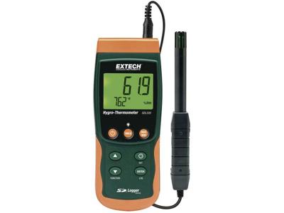 Extech SDL500 Luchtvochtigheidsmeter (hygrometer) 5 % Hrel 95 % Hrel Datalogger functie, Dauwpunt/schimmel waarschuwingsweergave
