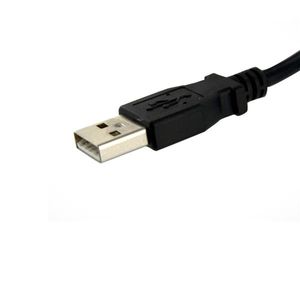 StarTech.com 60 cm lange, op paneel gemonteerde USB-kabel A naar A F/M