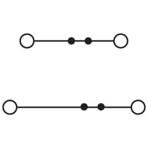 Phoenix Contact UTI 6-L/N 3076045 Installatie-etageklem 0.20 mm² 10 mm² Grijs 50 stuk(s)