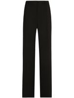 Dolce & Gabbana high-waist virgin-wool trousers - Noir