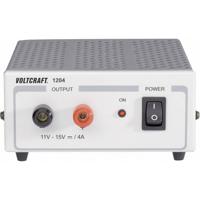 VOLTCRAFT FSP 1204 Labvoeding, vaste spanning 11 - 15 V/DC 4 A 60 W Aantal uitgangen: 1 x