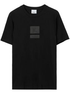 Burberry t-shirt à patch Equestrian Knight - Noir