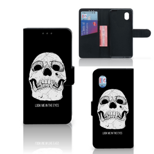 Telefoonhoesje met Naam Alcatel 1B (2020) Skull Eyes