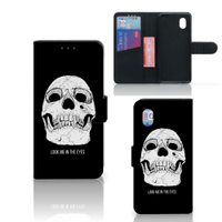 Telefoonhoesje met Naam Alcatel 1B (2020) Skull Eyes - thumbnail