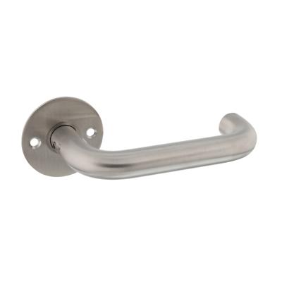 P+E Gatdeel deurkruk U-model op ronde rozet 8