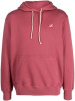 Autry hoodie en coton à patch logo - Rose - thumbnail