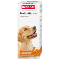 Beaphar Laveta Hond Carnitine - Voedingssupplement - Huid - Vacht - 50 ml