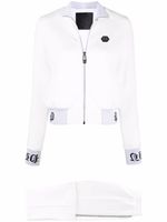 Philipp Plein veste zippée à logo Gothic - Blanc - thumbnail