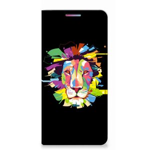 Motorola Moto G60s Magnet Case Lion Color