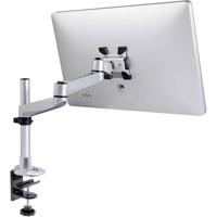 SpeaKa Professional SP-1624924 SuperSwivel for Apple Monitor-tafelbeugel 1-voudig 25,4 cm (10) - 76,2 cm (30) Zilver-zwart In hoogte verstelbaar, Kantelbaar,