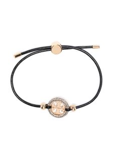 Tory Burch bracelet Miller Slider en cuir - Noir