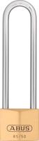 ABUS Hangslot messing 85/50HB127 - met hoge beugel - voor kelderdeuren, schuur en nog veel meer - weerbestendig - geharde stalen beugel - ABUS veiligheidsniveau 7