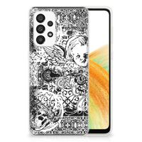 Silicone Back Case Samsung Galaxy A33 5G Skulls Angel