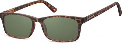 Montana zonnebril unisex rechthoekig gevlamd bruin/groen (MP25) Montana zonnebril unisex rechthoekig gevlamd bruin/groen (MP25)