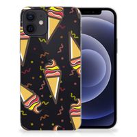 iPhone 12 | 12 Pro (6.1") Siliconen Case Icecream - thumbnail