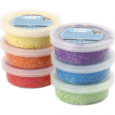 Foam Clay kleiset Metallic 6 x 14 gram 7-delig (78811) Foam Clay kleiset Metallic 6 x 14 gram 7-delig (78811)
