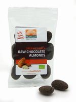 Mattisson Amandelen snack raw puur chocolade bio (35 gr)