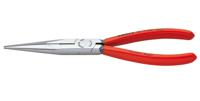 Knipex 26 11 200 Elektronica en fijnmechanica Platte rondbektang Recht 200 mm