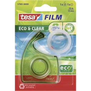 tesa 57969-00000-01 tesafilm Eco & Clear Transparant (l x b) 10 m x 15 mm 1 stuk(s)