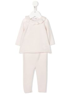 Bonpoint ensemble haut-pantalon en cachemire - Rose