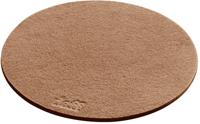 Onderzetter Vilt Rond 20 cm. Toffee