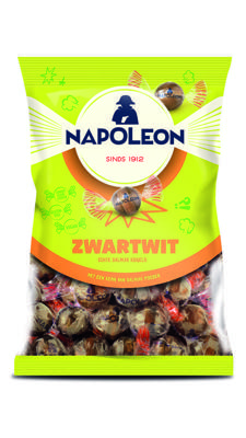 Napoleon Zwart/wit kogels