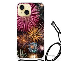 Apple iPhone 15 Anti Shock Bumper Case Vuurwerk - thumbnail