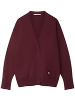 Stella McCartney cardigan en maille fine - Rouge