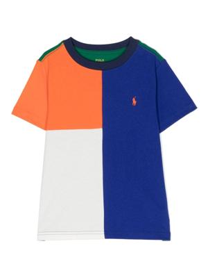Ralph Lauren Kids Katoenen T-shirt - Veelkleurig