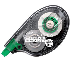 Tombow MONO Correction correctie film/tape 10 m Zwart, Groen 1 stuk(s)