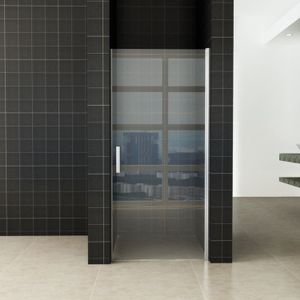 Wiesbaden Douchedeur Eco | Profiel 100x195cm | 6mm Helder glas | Nisdeur