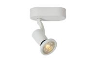Lucide JASTER-LED - Plafondspot - LED - GU10-1x5W 2700K - Wit